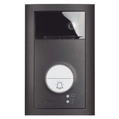 Linha 3000 – Posto Externo vídeo 2 fios – com leitor de cartão – Preto – 343093 miniatura 3